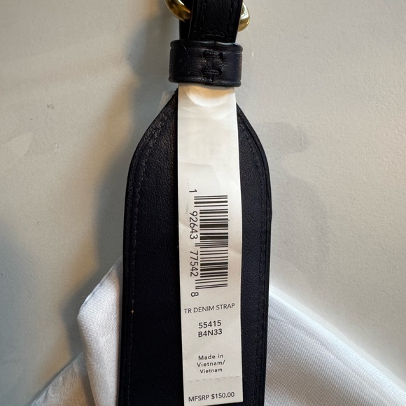 Floral Embellished Strap with Gold Hardware - Picture 8 of 8